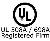 UL 508A and 698A certificatied